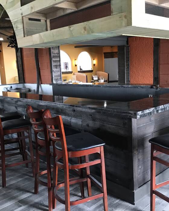 Stone table, bar or commercial counter fabricated by Beautiful Granite & Marble