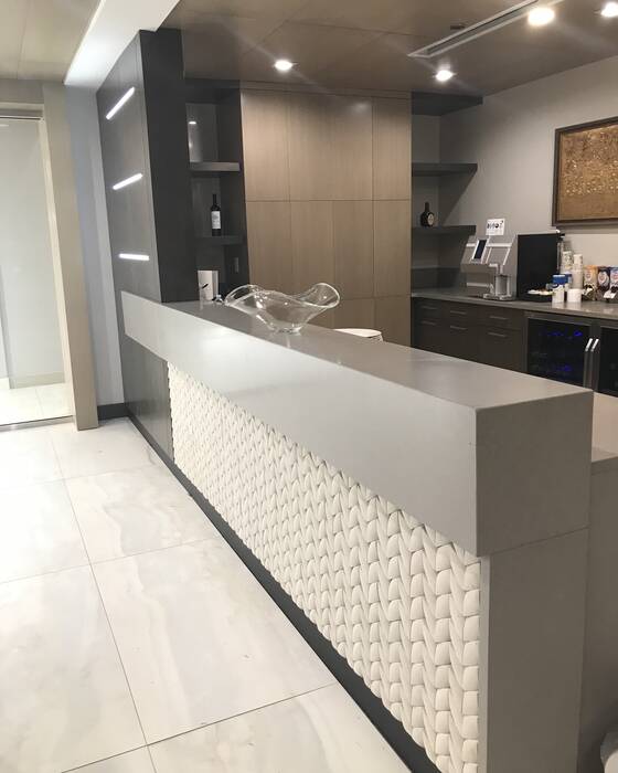 Stone table, bar or commercial counter fabricated by Beautiful Granite & Marble