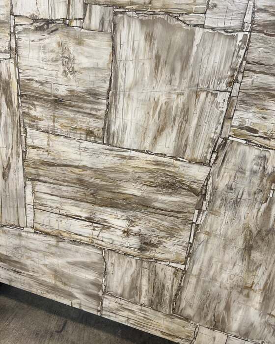 Close-up of a slab in the yard at Beautiful Granite & Marble