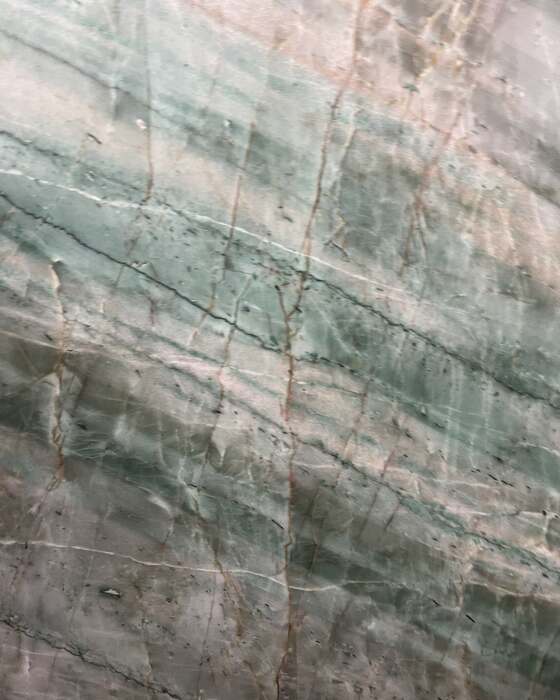 Close-up of a slab in the yard at Beautiful Granite & Marble