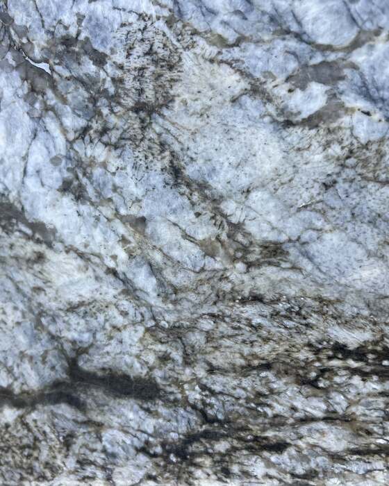 Close-up of a slab in the yard at Beautiful Granite & Marble